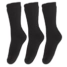 Clearance Ladies/Womens Plain Feet Heaters Ultimate Thermal Socks (Pack Of 3)