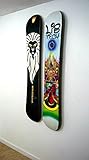 Floating Snowboard Wall Mount - Deck Display Rack - StoreYourBoard