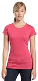 Southpole Juniors Basic Solid Color Crew Neck Tee