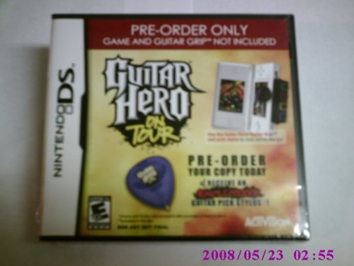 Guitar Hero On Tour Exclusive Guitar Pick Stylus