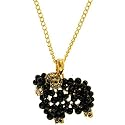 Black Sheep Pendant On 16" Chain, Gpexclusive! In Gold