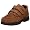 Drew Shoe Men's Traveler Velcro Walking Slip On,Cognac,11 W US