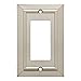 Franklin Brass W35219-SN-C Classic Architecture Decorator Wall Switch Plate/Cover, Single, Satin Nickel