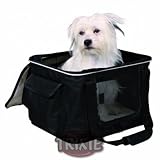 Trixie 28942 Mila Tasche, Nylon, 40 &times; 27 &times; 32 cm, schwarz/grau
