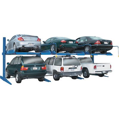 - BendPak Commercial-Grade Parking System - 7000-Lb. Capacity, 73in. Under Clearance, Model# PL-7