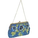 Moyna Handbags Evening Sequin Flower Purse