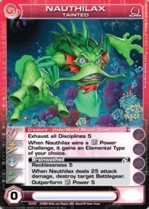 Chaotic Super Rare #24 Nauthilax, Tainted by TC Digital