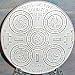 Frankoma Seals Of 5 Civilized Tribes Trivet