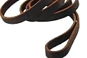 Dean & Tyler Dog Leather Leash ''Love To Walk'' - High Quality Leather From Europe - Brown - Solid Brass Hardware - 5ft - 3/4" Width - Great for Everyday Use !!! Contact Us If You Would Like It in Black!!!