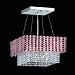 Nulco 285-16-SI-CR/CR+CR/CR Chrome with Siam and Clear Crystal Rhapsody Crystal Four ...