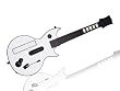Wireless Guitar for Wii Guitar Hero and Rock Band Games (exclude Rock Band 1) Color White, Compatible with All Guitar Hero games and Rock Band 2