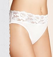 5 Pack Cotton Rich Lace Waistband High Leg Knickers