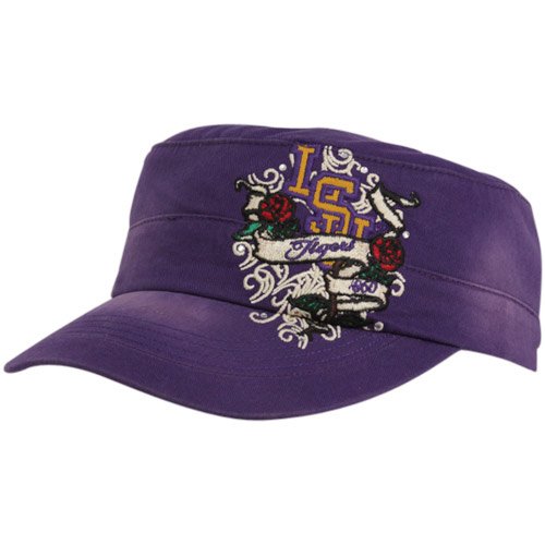 Top Of The World LSU Tigers Ladies Purple Eve Adjustable Military-Style Hat