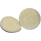 Koblenz Genuine Lambswool Buffing Pads Pack of Two Pads and Two Retainers