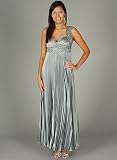 Sequin Bead Accordion Pleat Formal for Bridesmaid Formal Prom