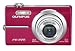 Olympus FE-370 - Digital camera - compact - 8.0 Mpix - optical zoom: 5 x - supported memory: xD - red