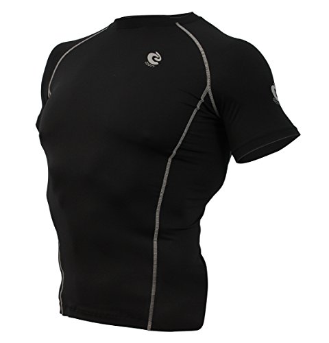 COOVY Sports Compression Heavyweight Under Base Layer Heat Cold Armour Long Sleeve Shirts