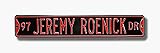 Steel Street Sign: 