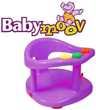 babymoov Baby Bath Seat Ring Bathtub Tub Plastic Non Toxix PURPLE Color 7 - 16 Months /// Max. 13Kg / 28.6Lbs