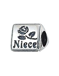 Zable(tm) Sterling Silver Niece Bead / Charm