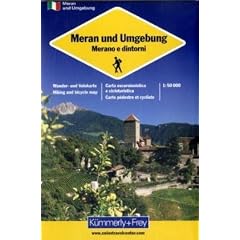 KuF Schweiz Wanderkarte Meran und Umgebung 1 : 50 000: Wander- und Velokarte (K�mmerly und Frey Schweiz Wanderkarte)