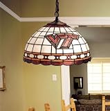 Virginia Tech Hokies Tiffany Hanging Lamp