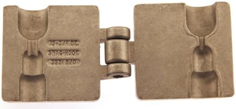 LIL MAC MIDGET Fishing Do it yourself Mold - Snag Mold #15 - 3/4oz