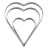 TALA 3 PL.HEART CUTTERS 12/144