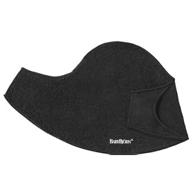 Babybjörn Bib for Baby Carrier, Black, 2 Pack