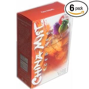 China Mist Iced Tea Brew-at-Home Iced Black Tea, Fiesta Fria, 2-Ounce Packages (Pack of 6)