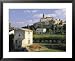 Aix Baronnie, Mirabel, Daume Region, Rhone Alpes, France Scenic Framed Art Poster Print by Duncan Maxwell, 31x25