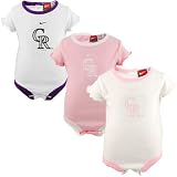 Nike Colorado Rockies Newborn Girls 3-Pack Creeper Set
