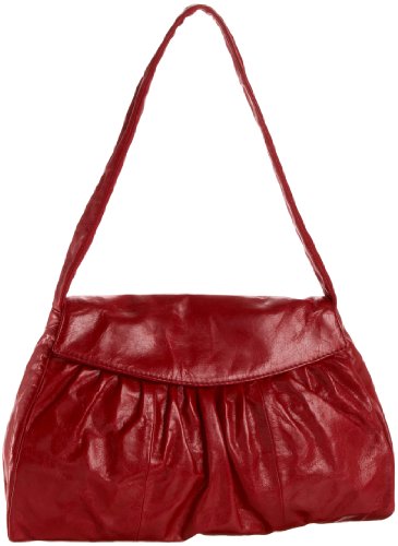 HOBO INTERNATIONAL Scarlett Satchel,Scarlet,one size HOBO INTERNATIONAL Scarlett Satchel,Scarlet,one size
