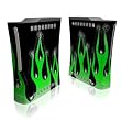 Acid Flames Design Xbox 360 Front Panel Protector Skin Decal Sticker