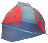 from Marshalls Red & Blue Beach/Garden Shelter In Carry Bag