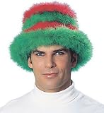 Feather Christmas Top Hat