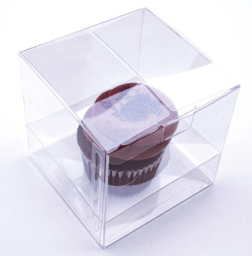 Dress My Cupcake Standard Cupcake Favor Box, Set of 25