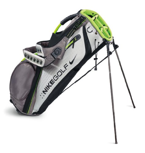 Nike Xtreme Element Cart Bag - Silver Black Citron