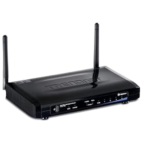 TRENDnet 300 Mbps Concurrent Dual Band Wireless N Router TEW-671BR (Black)