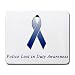 Police Lost in Duty Awareness Ribbon Mouse Pad