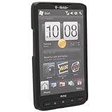 Crystal Hard Black Rubberized Cover Sleeve Case for HTC HD2 (T-MOBILE) [WCM ....