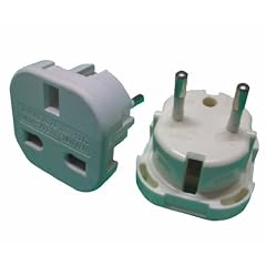 UNITED KINGDOM 3-Pin an die europ�ischen (Schuko) 2-Pin Earthered Reise-Adapter