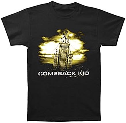 Comeback Kid Men's Broadcasting T-shirt Medium Black