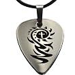 Forgiven Jewelry - Stainless Steel Guitar Pick Etched Cross Design