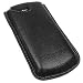 RIM BlackBerry 8100 8100c Pearl Leather Pocket Case HDW-12725-004 - Bulk Packing