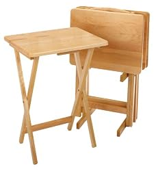 TV Tray Set - Natural