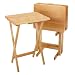 TV Tray Set - Natural