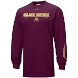 Nike Minnesota Golden Gophers Maroon Graphic Long Sleeve T-shirt