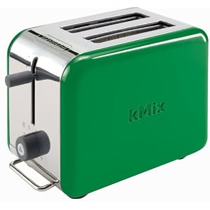 Green Kmix 2-Slice Toaster by DeLonghi
