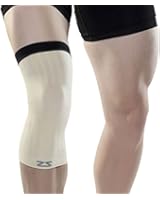Zensah Compression Knee Sleeve - Relieve Knee Pain, Treat Runners Knee, Patella Support